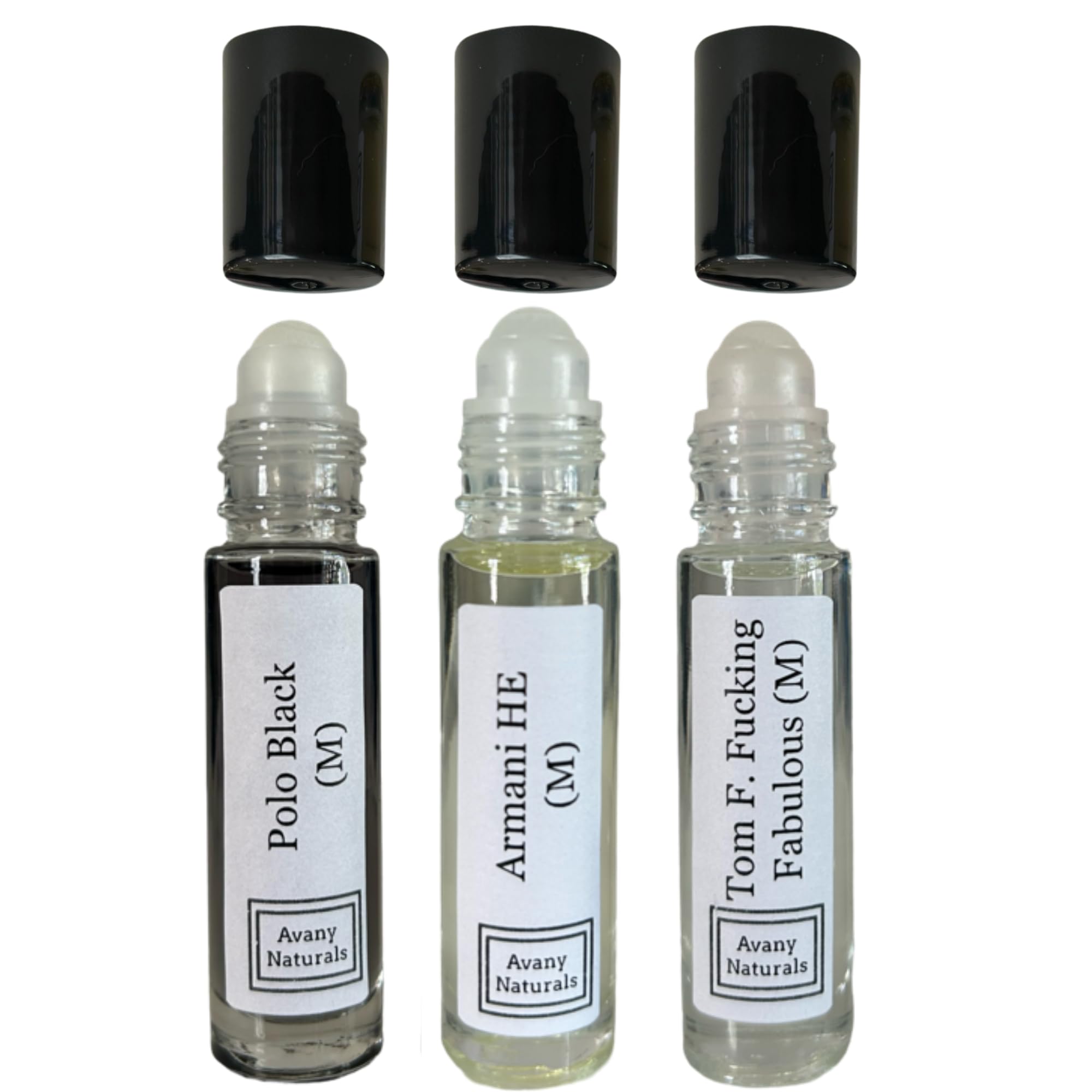 Fragrance Sample Set For Men - Mens Roll On Body Oil, Long Lasting Cologne Inspired For Man, Portable Travel Size Bottle, Type Replicant Fragrances, Perfume Sampler Gift (Best Set)