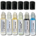 Men Body Oil Cologne - Replicant Perfume, Alt Fragrance Body Oil, Gourmand Cologne, 6 Pc (Clean Man)